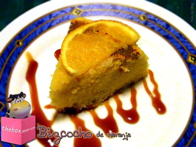 Bizcocho de naranja