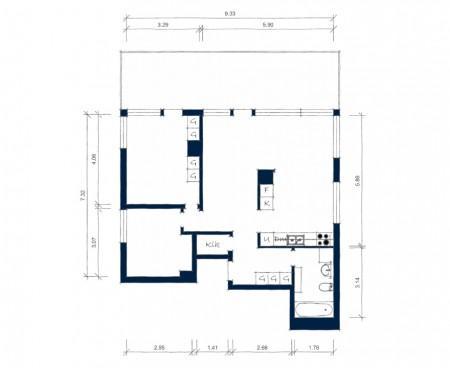 suelo de roble teñido grandes ventanales estilo nórdico estilo escandinavo diseño nórdico diseño de interiores diseño de áticos diáfanos decoración nórdica decoración falta de intimidad decoración de interiores y aticos cocina moderna cocina industrial cocina gris cocina en acero inoxidable carpintería de calidad decoración calefaccion por suelo radiantes blog decoración blog de interiores atico nórdico con vistas 