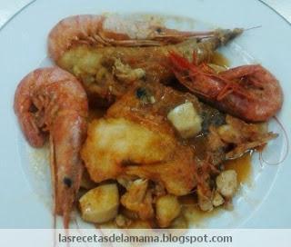 Receta de Suquet de pescado