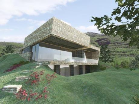 A-cero presenta un proyecto de vivienda unifamiliar en un municipio al noroeste de Madrid