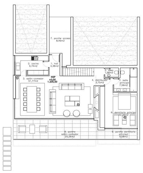 A-cero presenta un proyecto de vivienda unifamiliar en un municipio al noroeste de Madrid