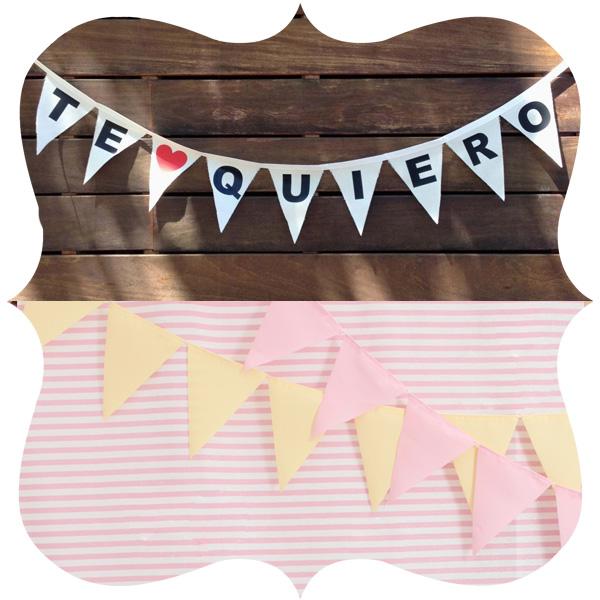 banderines para bodas