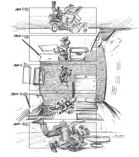 Los storyboards de tus películas favoritas