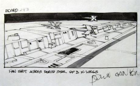 Los storyboards de tus películas favoritas