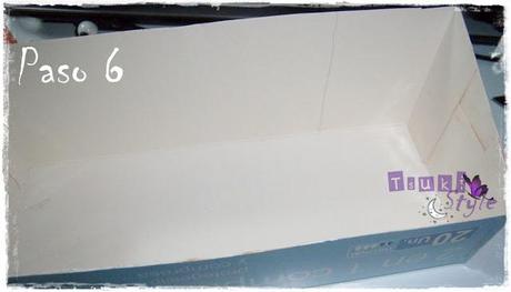 #DIY# convertir una caja de salva slips en un mini organizador de paletas