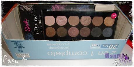 #DIY# convertir una caja de salva slips en un mini organizador de paletas