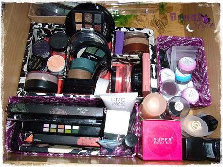 #DIY# convertir una caja de salva slips en un mini organizador de paletas