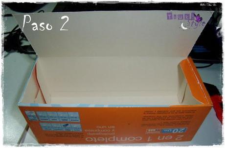 #DIY# convertir una caja de salva slips en un mini organizador de paletas