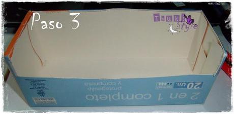 #DIY# convertir una caja de salva slips en un mini organizador de paletas