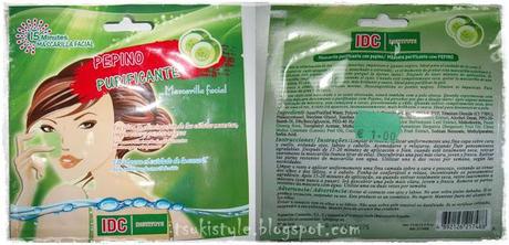 #Mascarilla de la Semana# de Pepino Exfoliante