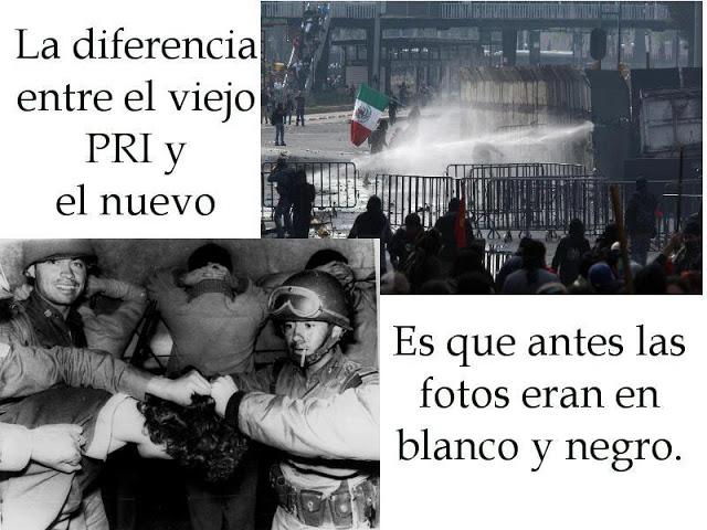 ¿Donde están?... aquellos que fueron a las manifestaciones Anti imposición de Peña Nieto y no regresaron.