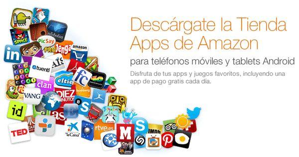Aplicaciones de pago para Android en forma gratis desde la tienda de Apps de Amazon España
