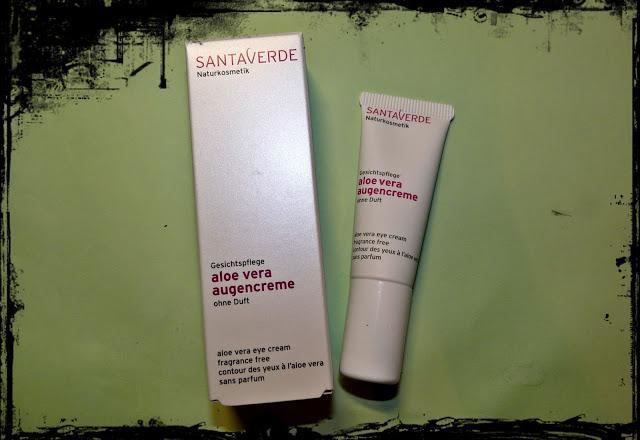 Review: Contorno de ojos de aloe vera de SantaVerde