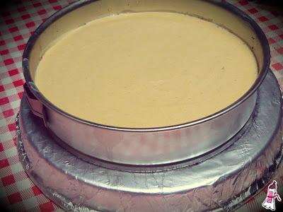 Cheesecake de duraznos (sin horno) para los cumples de verano!