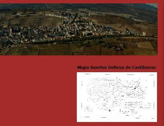 Mapa de los Quintos de la Dehesa de Castilseras