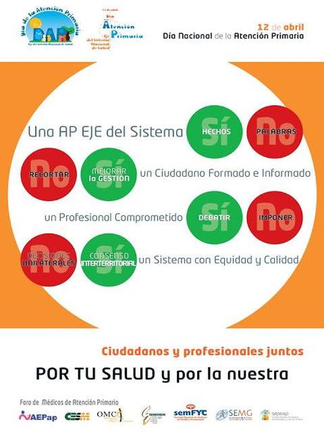 Me gustaría que no existiera el día de la Atención Primaria