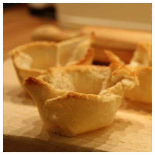 receta: tartaletas improvisadas - recipe: improvised tarts