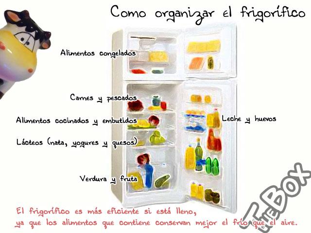 Como organizar el frigorifico