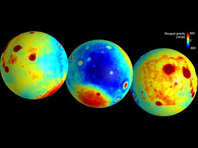 Las sondas GRAIL cumplieron: he aquí el más preciso mapa gravitatorio de la Luna.