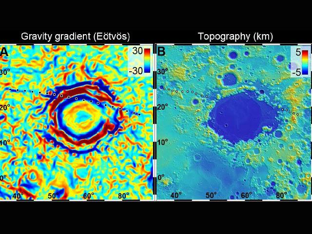 Las sondas GRAIL cumplieron: he aquí el más preciso mapa gravitatorio de la Luna.