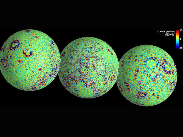 Las sondas GRAIL cumplieron: he aquí el más preciso mapa gravitatorio de la Luna.