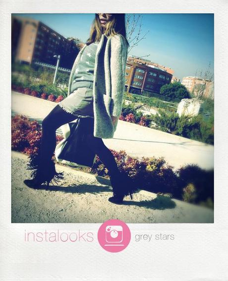 instalooks ♥ grey stars