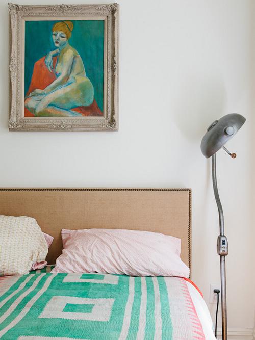 Una casa de estilo retro vintage auténtico