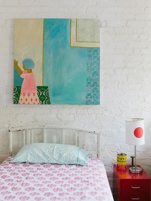 Una casa de estilo retro vintage auténtico