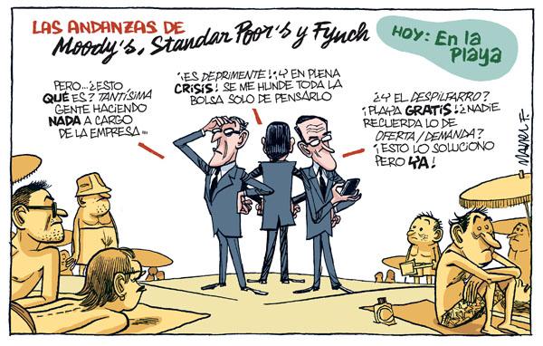 Fitch no descarta más iniciativas en España para frenar los desahucios