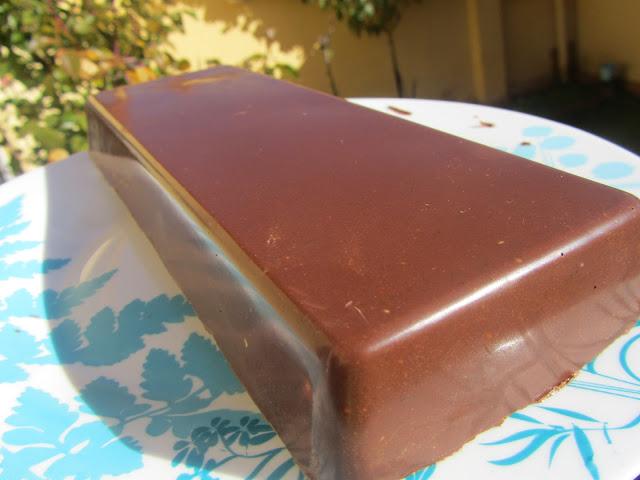 Turrón de chocolate y oreos