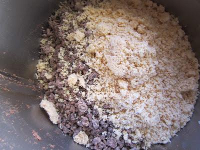 Turrón de chocolate y oreos