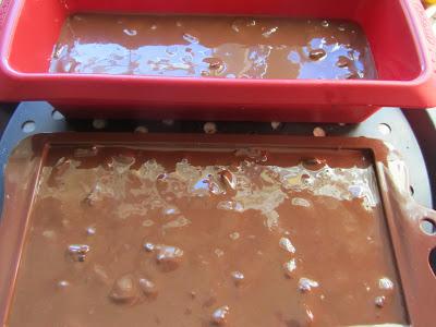 Turrón de chocolate y oreos