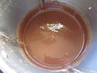 Turrón de chocolate y oreos