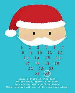 Manualidades, Calendario de navidad