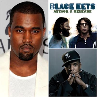 Kanye West, Jay-Z y The Black Keys, entre los favoritos para los Grammy