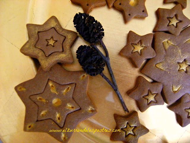 Galletas Estrellas Doradas. DÍA 7 Calendario de Adviento'12