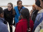 Angelina Jolie visitó campo refugiados sirios Jordania (+fotos)