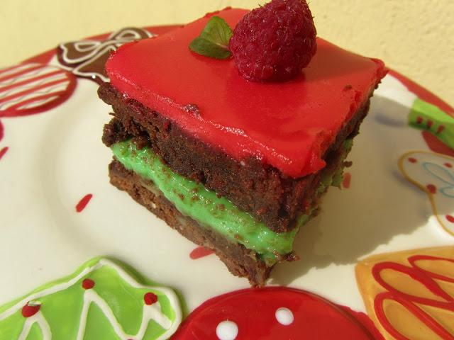 Brownie de Navidad