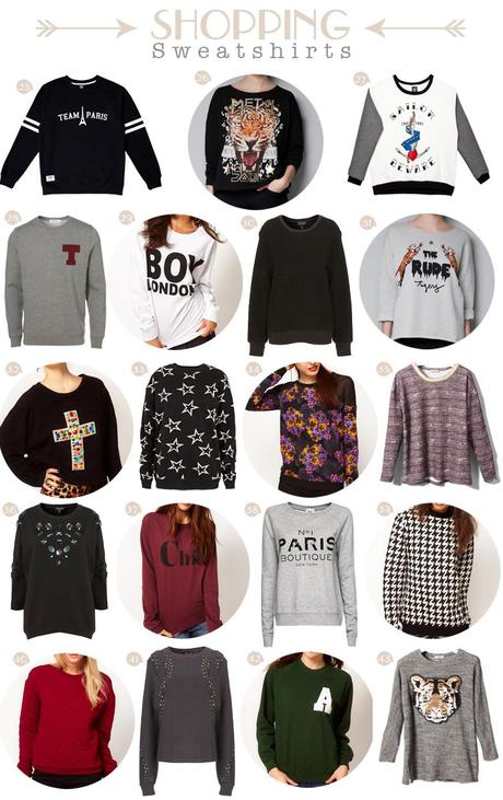 Shopping Bag Sweatshirts