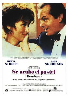 Recomendación de la semana: Se acabó el pastel (Mike Nichols, 1986)