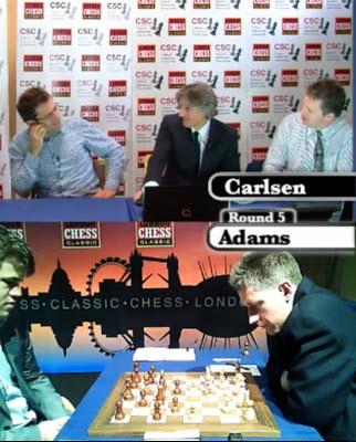 El “gigante” Magnus Carlsen en el London Chess Classic 2012 (V)