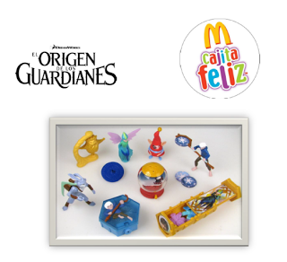 ¡La película  El Origen de los Guardianes llega con toda su magia y aventuras a la Cajita Feliz de este mes!