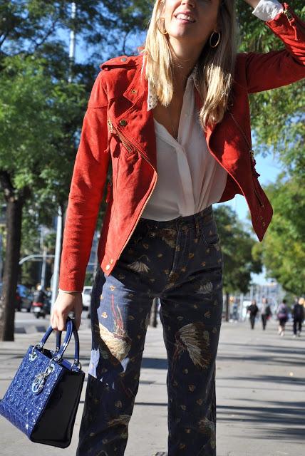 Red Biker