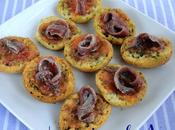 Canapés tomate anchoas