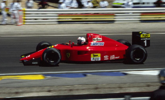 Ferrari 641. 1990. Alain Prost