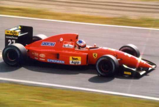 Ferrari F92A. 1992. Jean Alesi