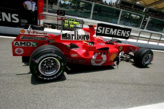 Ferrari F1-2004. 2004. Michael Schumacher