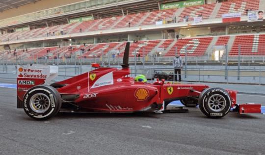 Ferrari F-2012. 2012. Felipe Massa