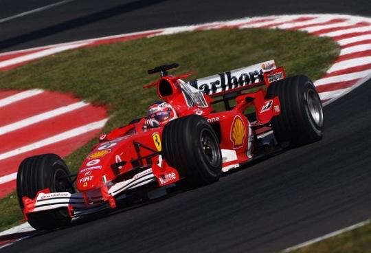 Ferrari F-2005. 2005. Michael Schumacher