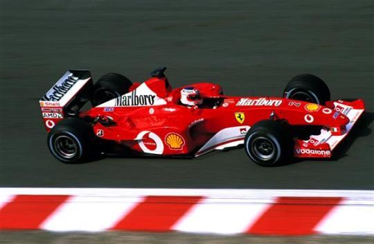 Ferrari F1-2002. Rubens Barrichello